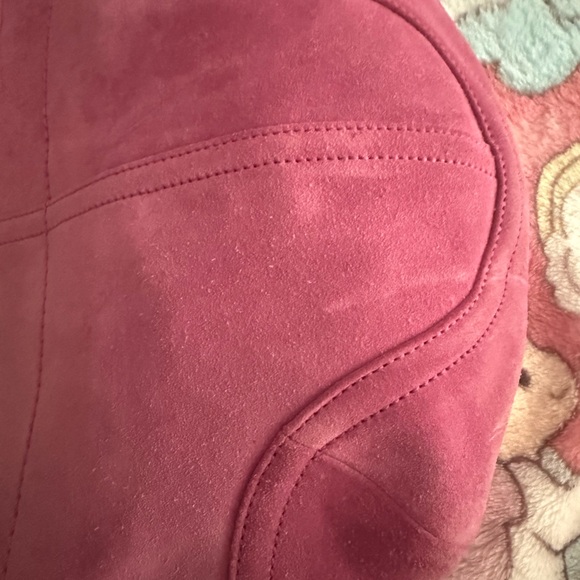 Coach Pink Suede Hobo Bag - Picture 10 of 10